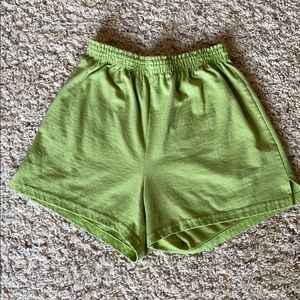 Soffe Green Shorts
